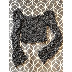 Floral Cropped Shirt